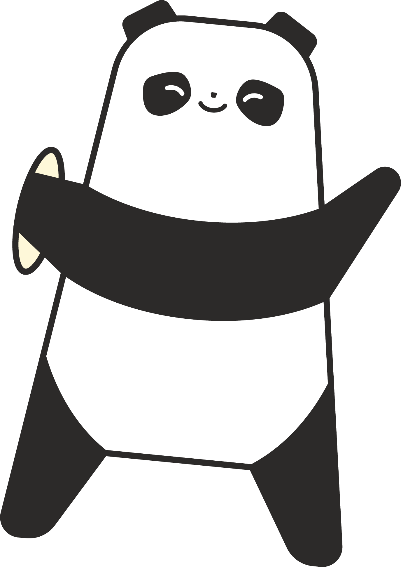 GeeGee Panda Character