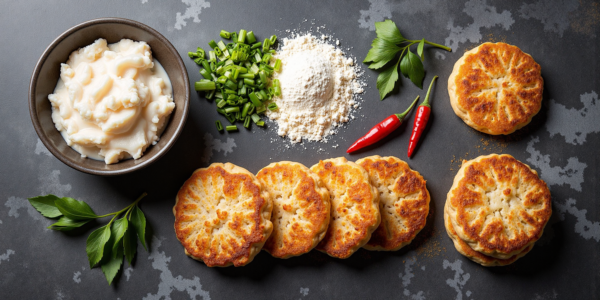 PUFF PARATHA CHIVE